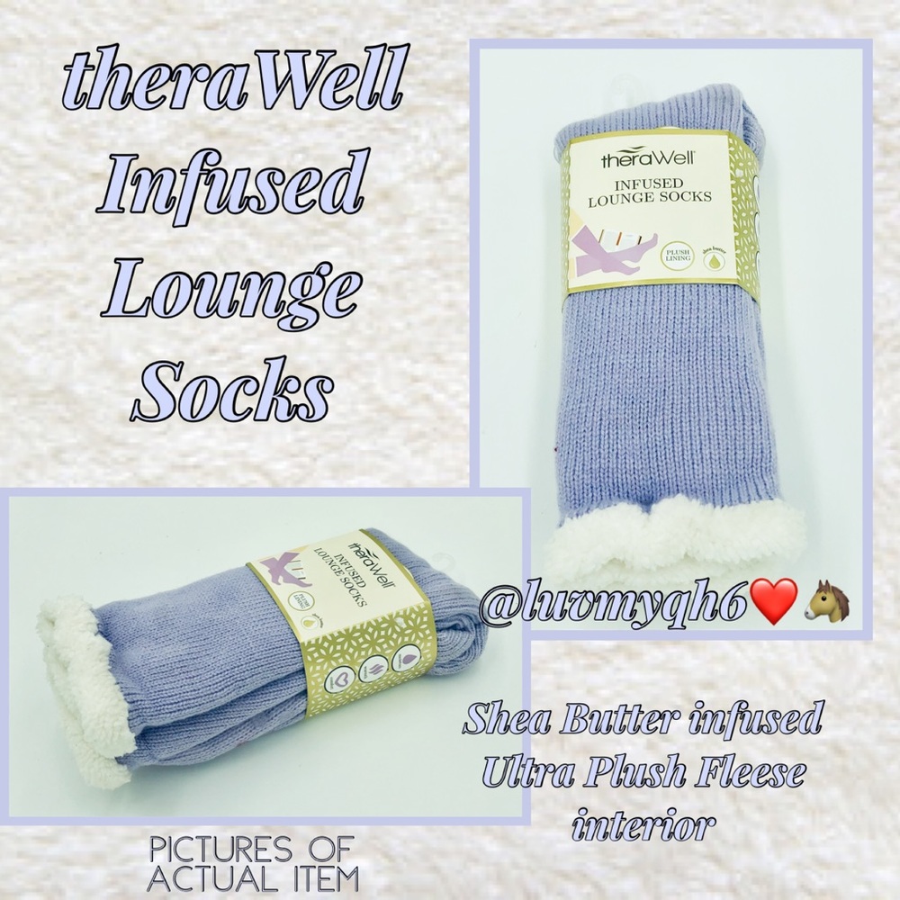 theraWell Infused Lounge Socks